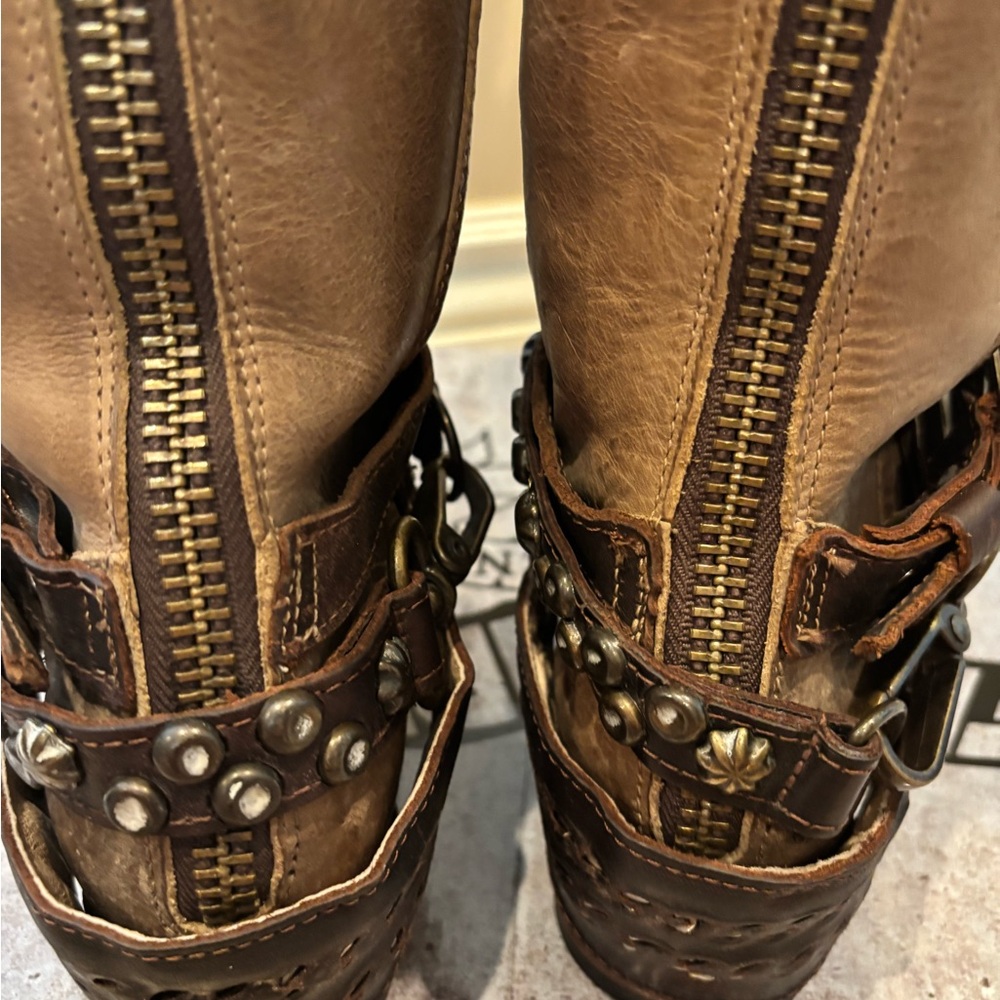 TODAY 🔥 ONLY Freebird  by Steven Rodondo  size 7 Brown Distressed NIB - Picture 4 of 8